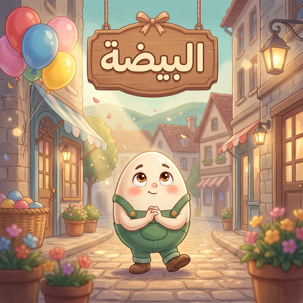 غلاف حكاية البيضة