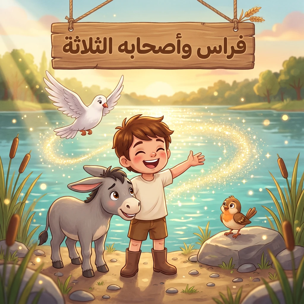 غلاف حكاية فراس وأصحابه الثلاثة